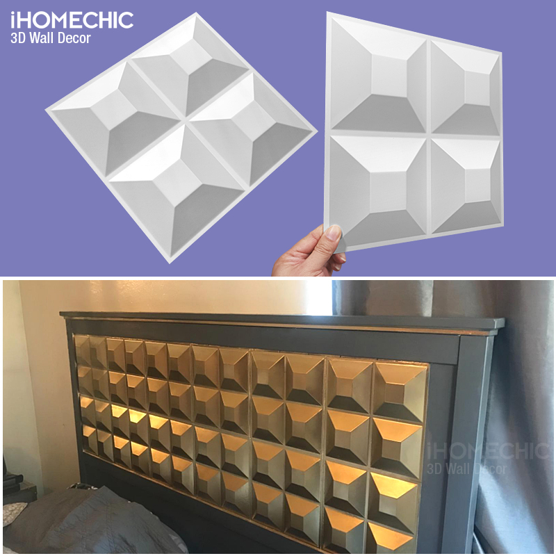 Pvc Panel Background - 30ซม.3D แผงเส้นหยักตกแต่งหินอิฐห้องนั่งเล่นทีวีพื้นหลังรูปลอกแม่พิมพ์กระเบื้อง3D สติ๊กเกอร์ติดผนังห้องน้ำห้องครัว