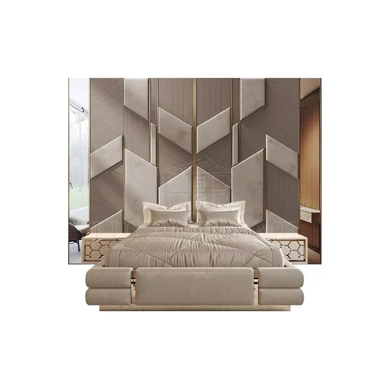 ผนังตกแต่งภายในห้องนอนวิลล่าแบ - Pvc Panel Background บทวิจารณ์และราคา